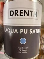 Drenth watergedragen zwarte lak satijn 1liter, Ophalen of Verzenden, Nieuw, Acrylverf