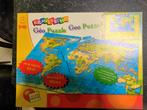 Grand puzzle mondial avec affiche géante (animaux), Enlèvement ou Envoi, Comme neuf