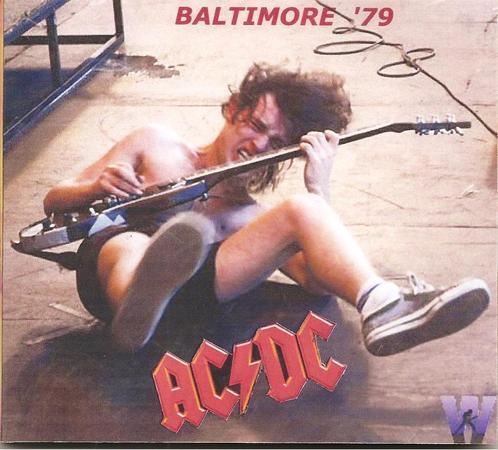 CD AC/DC - Baltimore '79 - Townson, Maryland, Cd's en Dvd's, Cd's | Hardrock en Metal, Zo goed als nieuw, Verzenden