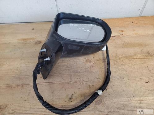Honda Civic Hybrid 2005 - 2011 spiegel rechts 9 draden zwart, Auto-onderdelen, Spiegels, Honda, Gebruikt, Ophalen of Verzenden