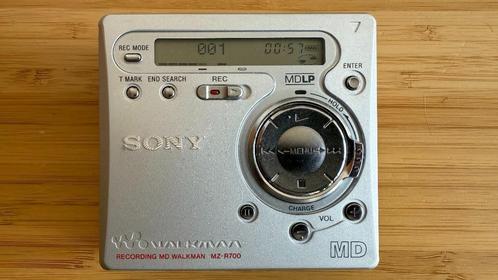 Sony MZ-R700 Enregistreur MiniDisc portatif Argenté, Audio, Tv en Foto, Walkmans, Discmans en Minidiscspelers, Minidisc-recorder