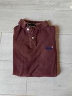 Bordeaux Poloshirt Superdry maat Medium, Kleding | Heren, Polo's, Ophalen of Verzenden, Gedragen