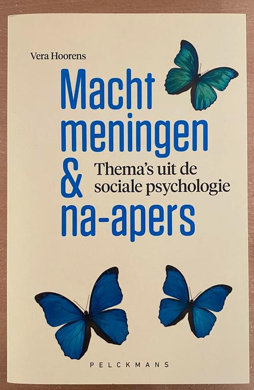 Vera Hoorens - Macht, meningen en na-apers, Boeken, Studieboeken en Cursussen, Nieuw, Hoger Onderwijs, Ophalen of Verzenden