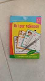 Kaartenset 'ik leer rekenen', Kinderen en Baby's, Speelgoed | Educatief en Creatief, Ophalen, Zo goed als nieuw, Rekenen