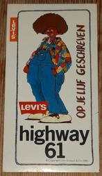 Vintage sticker Levi's Jeans 1980 retro autocollant 80s, Verzamelen, Ophalen of Verzenden, Merk, Zo goed als nieuw