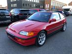 Honda CRX 1.6i 16v, Auto's, Honda, Voorwielaandrijving, 4 zetels, Stof, Zwart