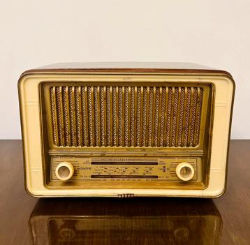 RADIO À TUBE ITALIENNE VINTAGE MAGNADYNE FM32 TURIN 1958
