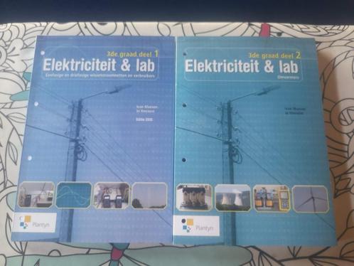 Elektriciteit & lab 3de graad deel 1 & deel 2 (ONGEBRUIKT!), Boeken, Schoolboeken, Nieuw, Overige vakken, ASO, Ophalen of Verzenden