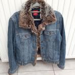 veste en jean avec col en fourrure taille L, Vêtements | Femmes, Vestes & Costumes, Enlèvement ou Envoi, Taille 42/44 (L), Manteau