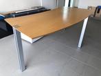 Design eiken bureel- of eettafel, Huis en Inrichting, Ophalen, Gebruikt, Bureau