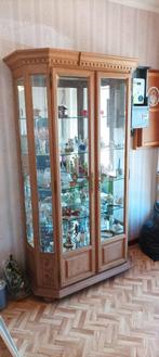 Vintage vitrine kast, Antiek en Kunst, Antiek | Meubels | Kasten, Ophalen