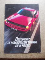 TOYOTA 1985 SERIE, Boeken, Auto's | Folders en Tijdschriften, Ophalen of Verzenden, Zo goed als nieuw, Toyota