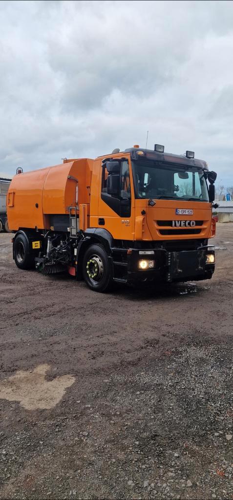 Veegwagen Veegmachine Iveco Stralis, Auto's, Vrachtwagens, Bedrijf, Iveco, Ophalen