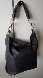 Schoudertas zwart zeer soepel, Ophalen of Verzenden, Gebruikt, Zwart, Handtas