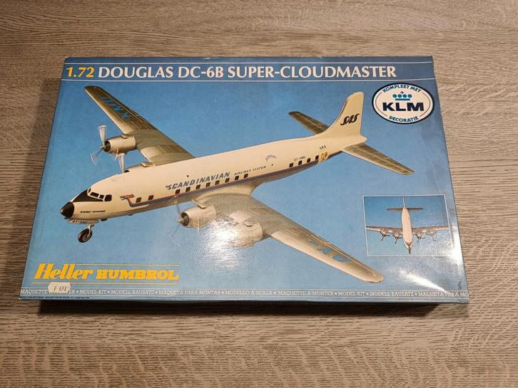 Heller 80315 Douglas DC-6B, Hobby en Vrije tijd, Modelbouw | Vliegtuigen en Helikopters, Nieuw, Vliegtuig, 1:72 tot 1:144, Heller