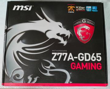 s1155 MSI Z77A Gaming met i5 CPU, ram & cooler