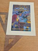 Disneyland affiche Pirates of the Caribbean, Ophalen of Verzenden, Zo goed als nieuw