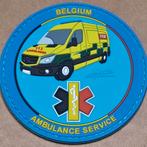 België Ambulancedienst 3D patch, Ophalen of Verzenden, Overige soorten, Embleem of Badge