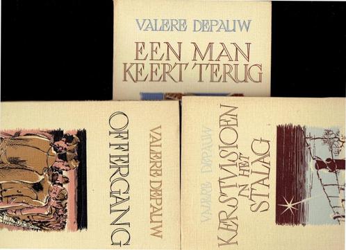 Valère Depauw, -Een man keert terug -Offergang -Kerstvisioen, Livres, Histoire nationale, Utilisé, 20e siècle ou après, Enlèvement ou Envoi