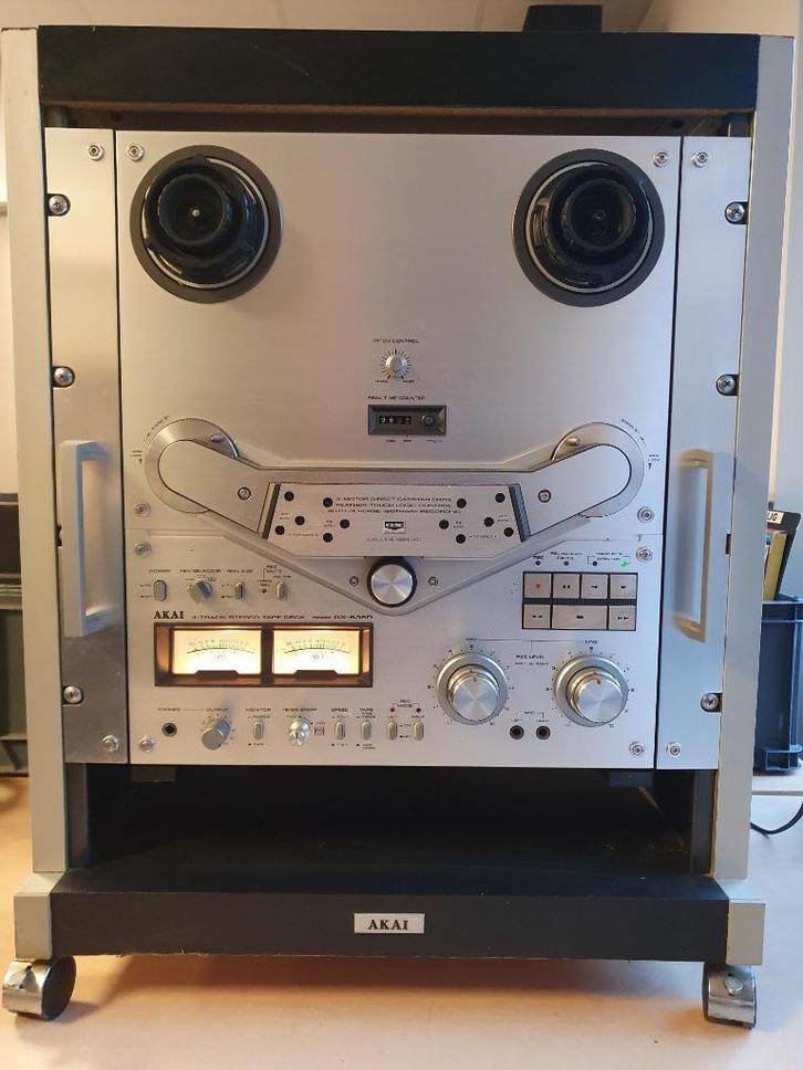 Bandrecorder Akai GX-635D in Akai inbouwrack, Audio, Tv en Foto, Bandrecorder, Bandrecorder, Ophalen of Verzenden
