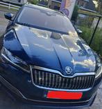 Superb Combi 1.4 TSI iV DSG L PANO FULL OPTION, Auto's, Skoda, Automaat, Zwart, Blauw, Break