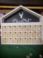 Houten adventskalender, Ophalen of Verzenden, Zo goed als nieuw