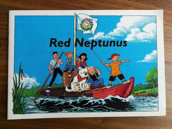Red Neptunus - stripverhaal - milieueducatie., Boeken, Kinderboeken | Jeugd | 13 jaar en ouder, Zo goed als nieuw, Non-fictie