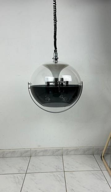 Vintage space age plexi hanglamp beschikbaar voor biedingen