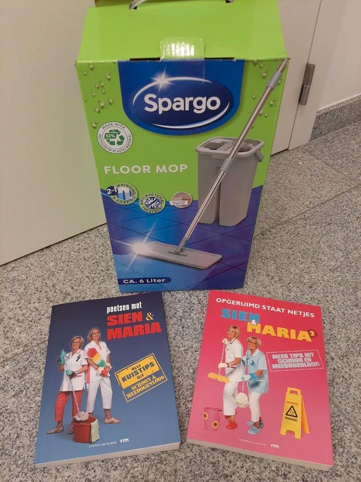 Nieuw Poetsset en handige kuistips van Sien en Maria, Boeken, Advies, Hulp en Training, Nieuw, Ophalen of Verzenden