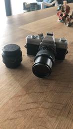 Minolta srt100b + minolta 50mm f2 en 135mm f3,5, Enlèvement ou Envoi, Comme neuf, Minolta