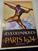 Anciennes affiches des jeux olympiques ., Collections, Posters & Affiches, Comme neuf, Sport, Affiche ou Poster pour porte ou plus grand