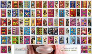 Dunkin kauwgom - Bubble Gum stickers gezocht beschikbaar voor biedingen