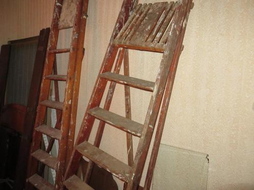 houten ladders, Doe-het-zelf en Bouw, Ladders en Trappen, Ophalen