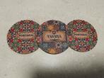 3 onderzetters, Huis en Inrichting, Woonaccessoires | Onderzetters, Ophalen, Nieuw, Glas of Kopje