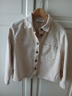 Veste jean beige femme neuve taille S, Enlèvement ou Envoi, Neuf, Beige
