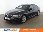 BMW 5 Serie 530 530e M Sport (bj 2020, automaat), Auto's, BMW, Automaat, Achterwielaandrijving, USB, Zwart