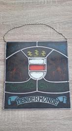 Glasraam met lood "Dendermonde", Ophalen