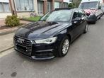 Audi A6 break 3.0 Quattro Panoramisch dak, Auto's, Audi, Automaat, Start-stop-systeem, Blauw, Leder