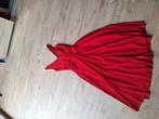 Rood suitekleed maat 44, Kleding | Dames, Gelegenheidskleding, Ophalen of Verzenden, Zo goed als nieuw, Maat 42/44 (L), Rood