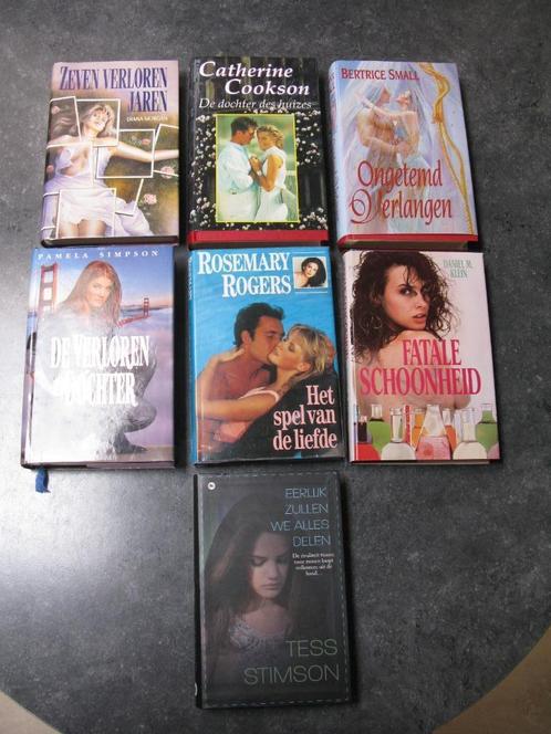 Liefdesromans lotje van 7 boeken, Boeken, Romans, Zo goed als nieuw, Ophalen of Verzenden