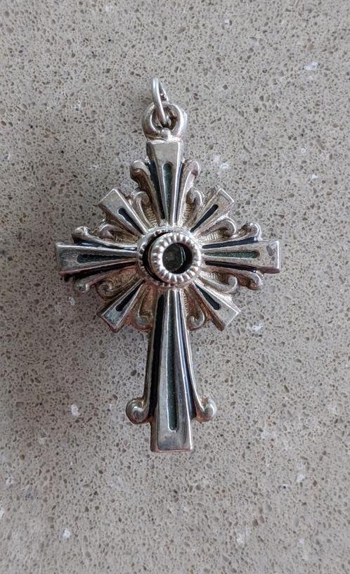 Croix de visionneuse Stanhope, croix d'argent. Labre, Antiquités & Art, Antiquités | Objets religieux, Enlèvement ou Envoi
