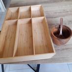 Broodtrommel 5 euro en besteklade 15 euro, Huis en Inrichting, Ophalen, Gebruikt, Hout