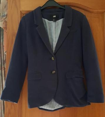 H&M - Blazer/Veste - bleu foncé - taille 38 - 2,50€