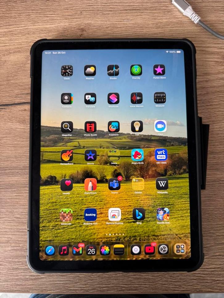 iPad Air 11-inch (M2), Computers en Software, Apple iPads, Zo goed als nieuw, Apple iPad Air, Wi-Fi, 11 inch, 256 GB, Zilver, Ophalen