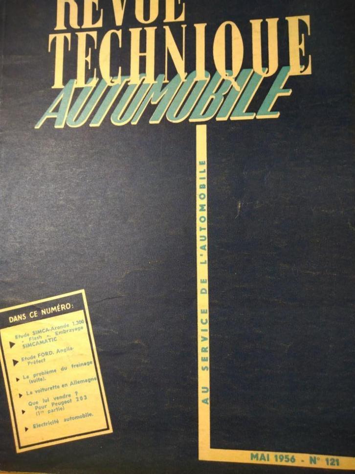 RTA - Simca Aronde 1300 - n121 - mai 1956, Autos : Divers, Modes d'emploi & Notices d'utilisation, Envoi