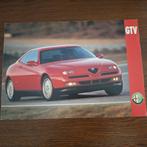 Alfa Romeo  GTV, Boeken, Auto's | Folders en Tijdschriften, Ophalen of Verzenden, Nieuw, Alfa Romeo