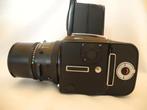 Hasselblad 503CX, Distagon 4/50, Sonnar 4/150, Audio, Tv en Foto, Fotocamera's Analoog, Ophalen, Zo goed als nieuw, Spiegelreflex