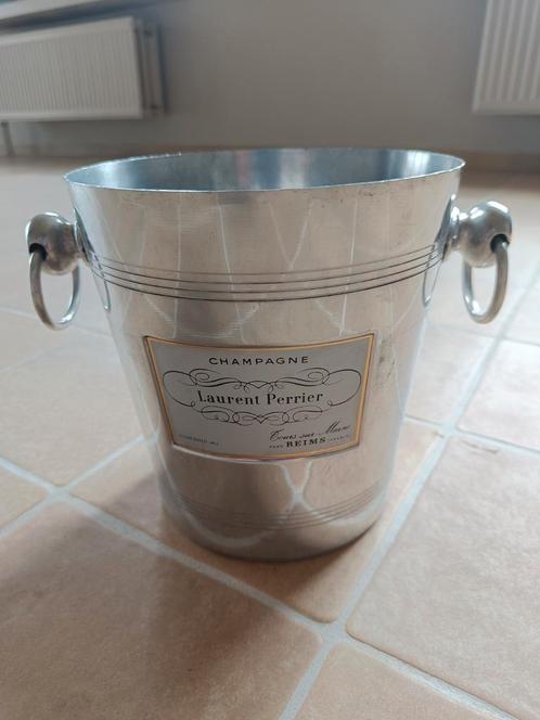Vintage ijsemmer | koelemmer Laurent Perrier, Verzamelen, Merken en Reclamevoorwerpen, Zo goed als nieuw, Ophalen of Verzenden
