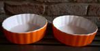 2 petits plats pour gratiner ( Vintage), Dieren en Toebehoren, Hondenvoerbakken en Drinkbakken, Ophalen, Zo goed als nieuw