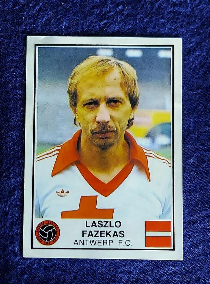 Panini sticker voetbal ' FB 1982 - Laszlo Fazekas '  -nieuw-, Hobby en Vrije tijd, Stickers en Plaatjes, Nieuw, Sticker, Ophalen of Verzenden